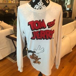 Tom and Jerry long sleeve tee